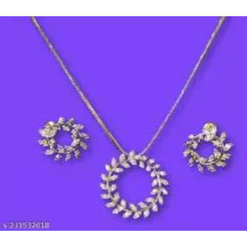 White Gold Pandent
